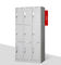 9 दरवाजा पाउडर कोटिंग धातु लॉकर भंडारण कैबिनेट ISO9001
