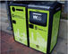 आउटडोर स्टेनलेस स्टील स्मार्ट कचरा डिब्बे, एन 840 स्वचालित कचरा और रीसाइक्लिंग बिन