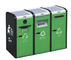 आउटडोर स्टेनलेस स्टील स्मार्ट कचरा डिब्बे, एन 840 स्वचालित कचरा और रीसाइक्लिंग बिन